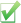 チェックマークイメージ
